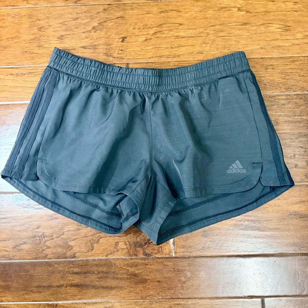adidas Women's Black Athletic Running Shorts